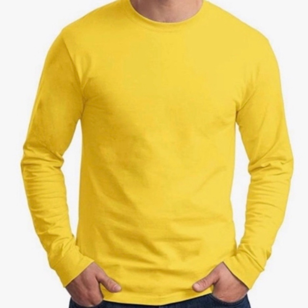 Hanes Mens Tagless ComfortSoft Long-Sleeve T-Shirt size small
